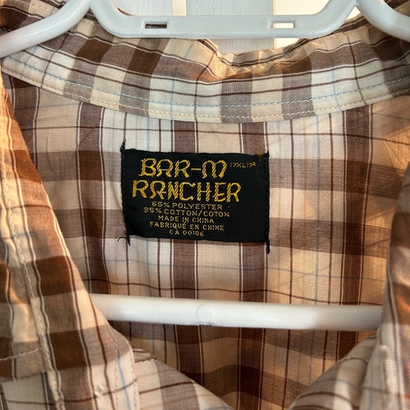 Bar M Rancher western shirt. - Picture 2 of 2